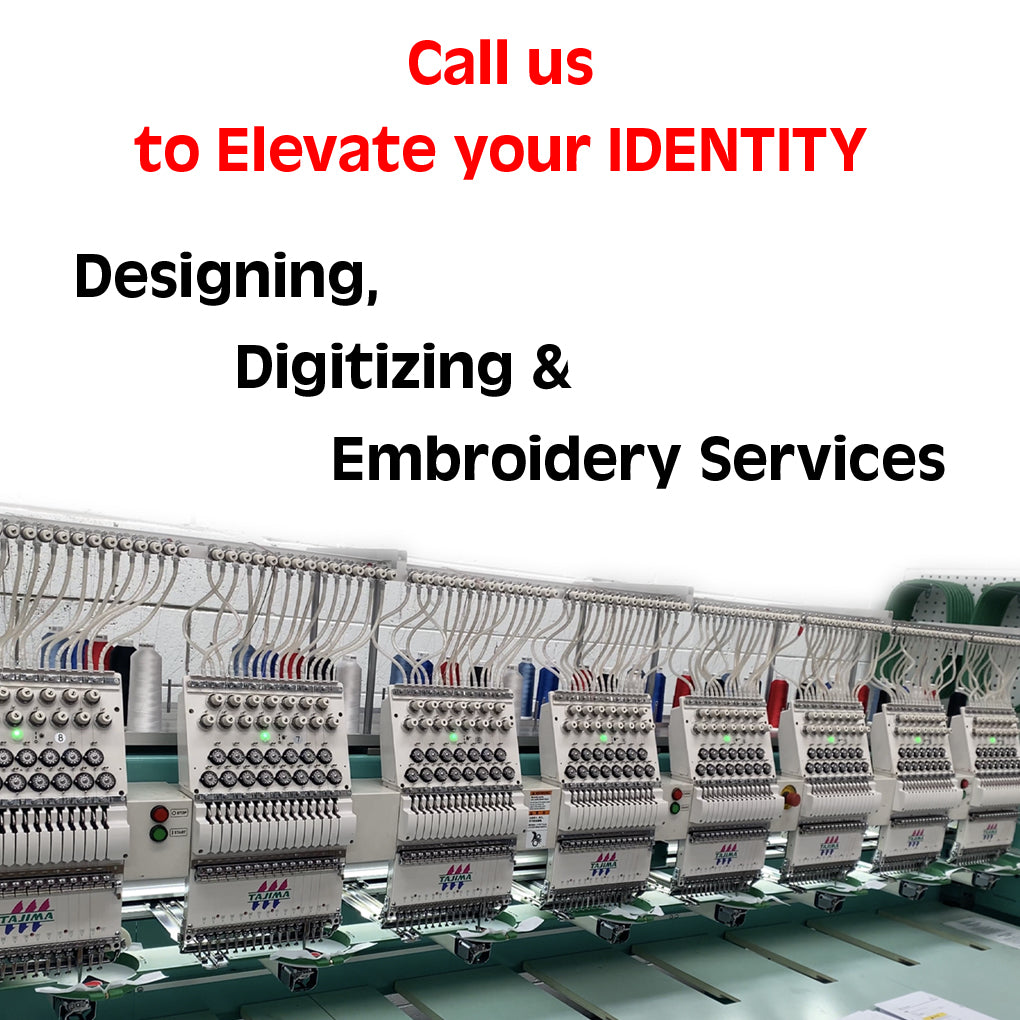 UPLOAD DESIGN FOR EMBROIDERY & DIGITISING